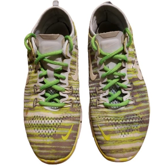 Nike Free 5.0 TR Fit 4 Training Shoes Women's 6.5 US Green Running 629832-401 - Picture 2 of 12